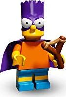 LEGO LEGO - Simpsons Series 2 Znajdź swoją figurkę z zestawu 71009 - Bart jako Bartman 1