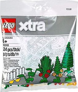 LEGO LEGO Rośliny, drzewa, krzewy, kwiaty, ogrodzenia, żaba żółty - Xtra - zestaw 40310 1