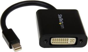 Adapter AV StarTech DisplayPort Mini - DVI-I czarny (MDP2DVI3) 1