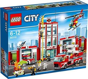 LEGO LEGO City 60110 - Duża remiza strażacka, zabawki dla dzieci, zabawki konstrukcyjne 5