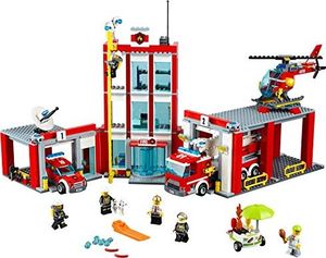 LEGO LEGO City 60110 - Duża remiza strażacka, zabawki dla dzieci, zabawki konstrukcyjne 6