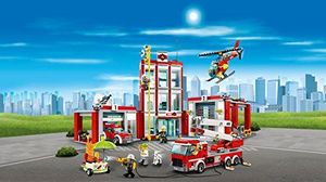LEGO LEGO City 60110 - Duża remiza strażacka, zabawki dla dzieci, zabawki konstrukcyjne 7
