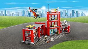 LEGO LEGO City 60110 - Duża remiza strażacka, zabawki dla dzieci, zabawki konstrukcyjne 9