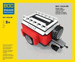 LEGO LEGO BOC-BR zawieszka na bagaż kolor czerwony akcesoria 10220 autobus 1