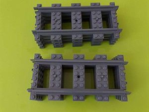 LEGO 8 x proste szyny do kolei Lego City 1