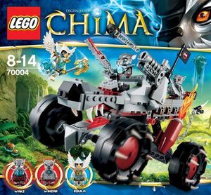 LEGO LEGO Legends of Chima 70004 - Tropiciel wilka Wakz 3