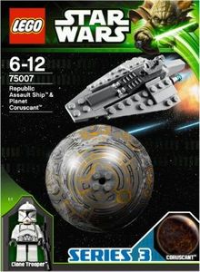 LEGO LEGO Star Wars 75007 - Statek szturmowy Republiki i Coruscant 3