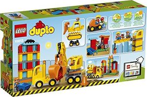 LEGO LEGO Duplo 10813 - Duży plac budowy, idealna zabawka dla małych dzieci, duże klocki 3
