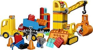 LEGO LEGO Duplo 10813 - Duży plac budowy, idealna zabawka dla małych dzieci, duże klocki 6
