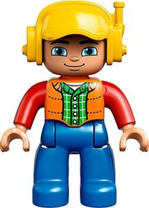 LEGO LEGO Duplo 10813 - Duży plac budowy, idealna zabawka dla małych dzieci, duże klocki 8