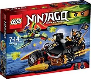 LEGO LEGO Ninjago 70733 - Rower Cole'a Donner 1