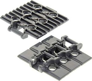 LEGO 6 x Lego Technic ogniwa łańcucha, ciemnoszary, duży zbiornik, szerokie ogniwa łańcucha 42006 8043 8275 57518 1