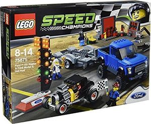 LEGO LEGO Speedampions 75875 - Ford F-150 Raptor i Ford Model A Hot Rod 1