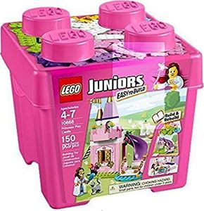 LEGO LEGO Juniors 10668 - Pudełko z klocków startowych Zamek księżniczki 1