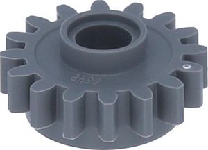 LEGO 5 x technologia LEGO, koło zębate 16 zębów z zapadką, gładka ciemnoszara 2