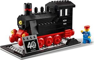 LEGO LEGO 40370 lokomotywa / pociąg / kolej - 40. rocznica - ekskluzywna 2