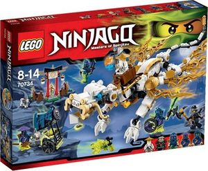 LEGO LEGO Ninjago 70734 - Smok Mistrza Wu 1