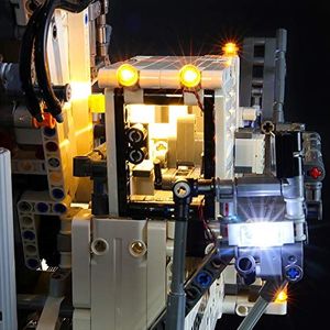 BRIKSMAX Zestaw oświetlenia BRIKSMAX Led do koparki Lego Technic Liebherr R 9800, kompatybilny z modelem klocków Lego 42100 - bez zestawu Lego 4