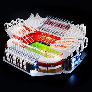 BRIKSMAX Zestaw oświetlenia LED BRIKSMAX do stadionu Lego Old Trafford Manchester United, kompatybilny z modelem klocków Lego 10272 - bez zestawu Lego 1