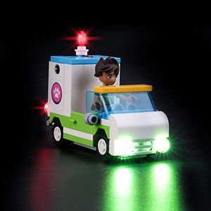 BRIKSMAX Zestaw oświetlenia led BRIKSMAX dla Lego Friends Heartlake City Pet Center, kompatybilny z modelem klocków Lego 41345 - bez zestawu Lego 3
