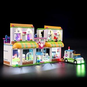 BRIKSMAX Zestaw oświetlenia led BRIKSMAX dla Lego Friends Heartlake City Pet Center, kompatybilny z modelem klocków Lego 41345 - bez zestawu Lego 6