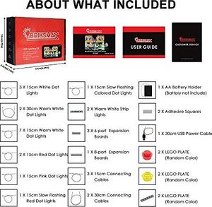 BRIKSMAX Zestaw oświetlenia led BRIKSMAX dla Lego Friends Heartlake City Pet Center, kompatybilny z modelem klocków Lego 41345 - bez zestawu Lego 7