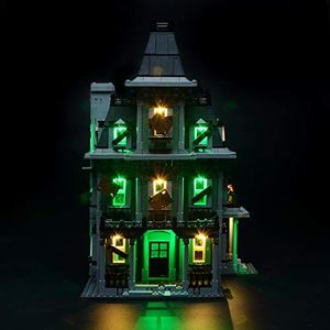 BRIKSMAX BRIKSMAX Zestaw oświetlenia Led do Monster Fighters Haunted House, kompatybilny z modelem klocków Lego 10228 - bez zestawu Lego 1