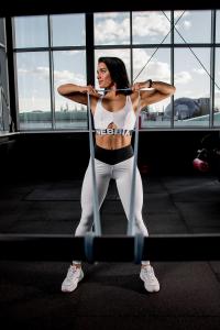 SportVida Powerband SV-HK0341 różne poziomy oporu w zestawie wielokolorowy 4 szt. 8