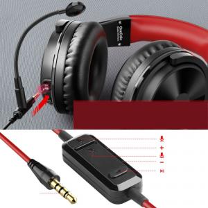 Słuchawki OneOdio Czerwone (PRO-M-BK) 4