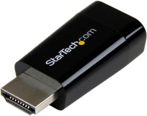 Adapter AV StarTech HDMI - D-Sub (VGA) czarny (HD2VGAMICRO) 1