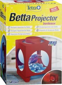 Tetra Betta Projector bordeaux 1,8 l - akwarium kol. bordowy 1