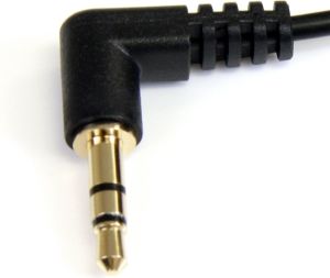 Kabel StarTech Jack 3.5mm - Jack 3.5mm 0.9m czarny (MU3MMS2RA) 1