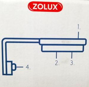 Zolux AQUAYA Led Light kol. czarny 6