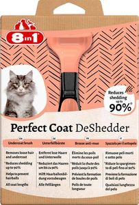 8in1 Zgrzebło dla kota do wyczesywania podszerstka Perfect Coat 3