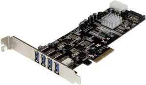 Kontroler StarTech PCIe 2.0 x4 - 4x USB 3.0 (PEXUSB3S44V) 1