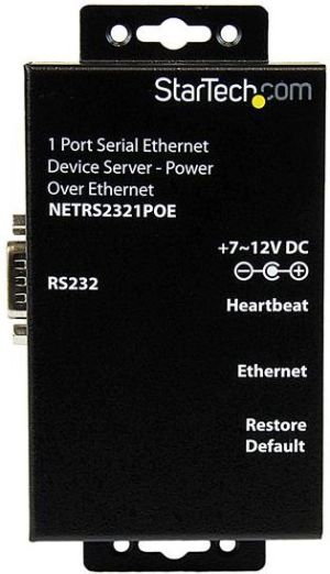 StarTech Ethernet Device Serwer, RS232, PoE (NETRS2321POE) 4