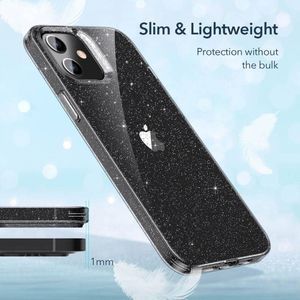 ESR Etui ESR Shimmer Iphone 12 12 Pro Clear Przeźroczyste Case uniwersalny 5