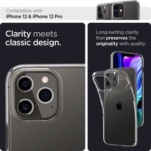 Spigen SPIGEN LIQUID CRYSTAL IPHONE 12/12 PRO CRYSTAL CLEAR 11