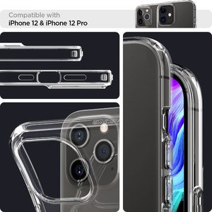 Spigen SPIGEN LIQUID CRYSTAL IPHONE 12/12 PRO CRYSTAL CLEAR 12