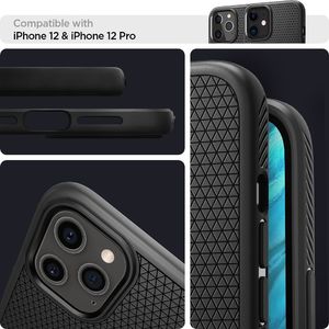 Spigen SPIGEN LIQUID AIR IPHONE 12/12 PRO MATTE BLACK 11