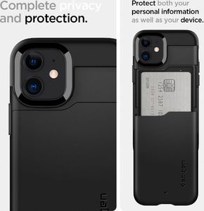 Spigen SPIGEN SLIM ARMOR CS IPHONE 12 MINI BLACK 13