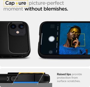 Spigen SPIGEN RUGGED ARMOR IPHONE 12 MINI MATTE BLACK 11