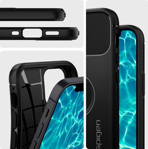 Spigen SPIGEN RUGGED ARMOR IPHONE 12 MINI MATTE BLACK 9