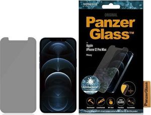 PanzerGlass Szkło hartowane do iPhone 12 Pro Max Privacy Standard Fit (P2709) 2