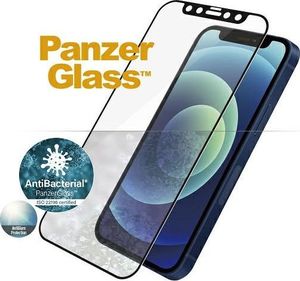 PanzerGlass Szkło hartowane do iPhone 12 mini Case Friendly Anti-glare Black (2719) 1