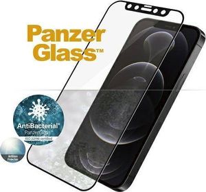 PanzerGlass Szkło hartowane do iPhone 12/12 Pro Case Friendly  Anti-glare Black (2720) 1