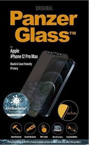 PanzerGlass Szkło hartowane do iPhone 12 Pro Max Privacy Balck (P2712) 4