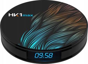 Odtwarzacz multimedialny HK1 MAX ANDROID SMART TV BOX 4/64 GB + KLAWIATURA 2