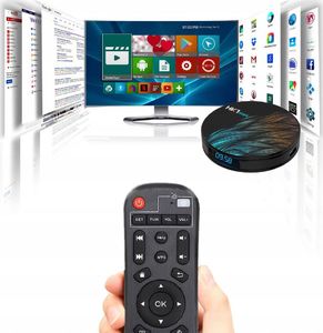 Odtwarzacz multimedialny HK1 MAX ANDROID SMART TV BOX 4/64 GB + KLAWIATURA 3
