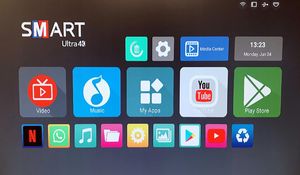 Odtwarzacz multimedialny X88 PRO ANDROID SMART TV BOX 4/32 GB + KLAWIATURA 5